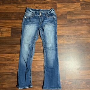 Juniors' WallFlower Insta Stretch Luscious Curvy Bootcut Jeans Jenna size 7R